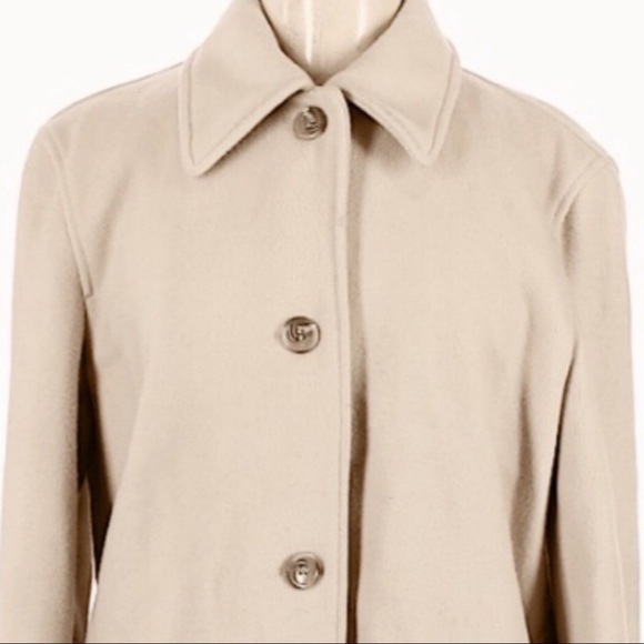 Vintage J. CREW Wool Topcoat, size M - Picture 3 of 16